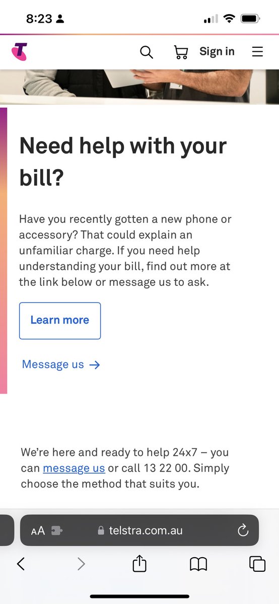 drewcaddy's tweet photo. @Telstra So more like 12x7? https://t.co/mTKqVkudje