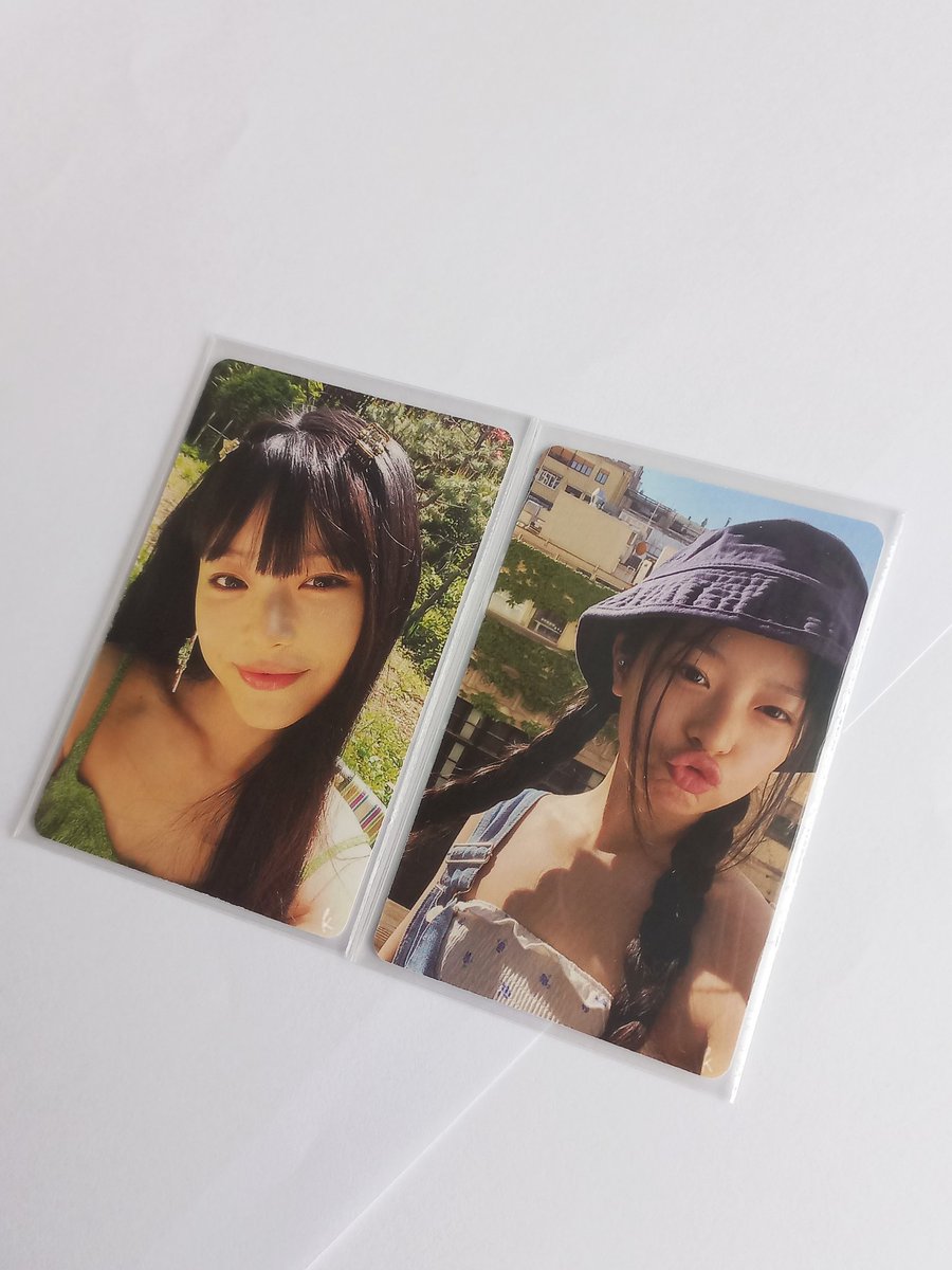 yeongpc's tweet photo. 𓂃 𓈒 * ✉️ ⊹

  ﹟ hello @thabns my hanni pcs arrived safely ! tysm <3

#foryeong https://t.co/2u9R0hLbZf
