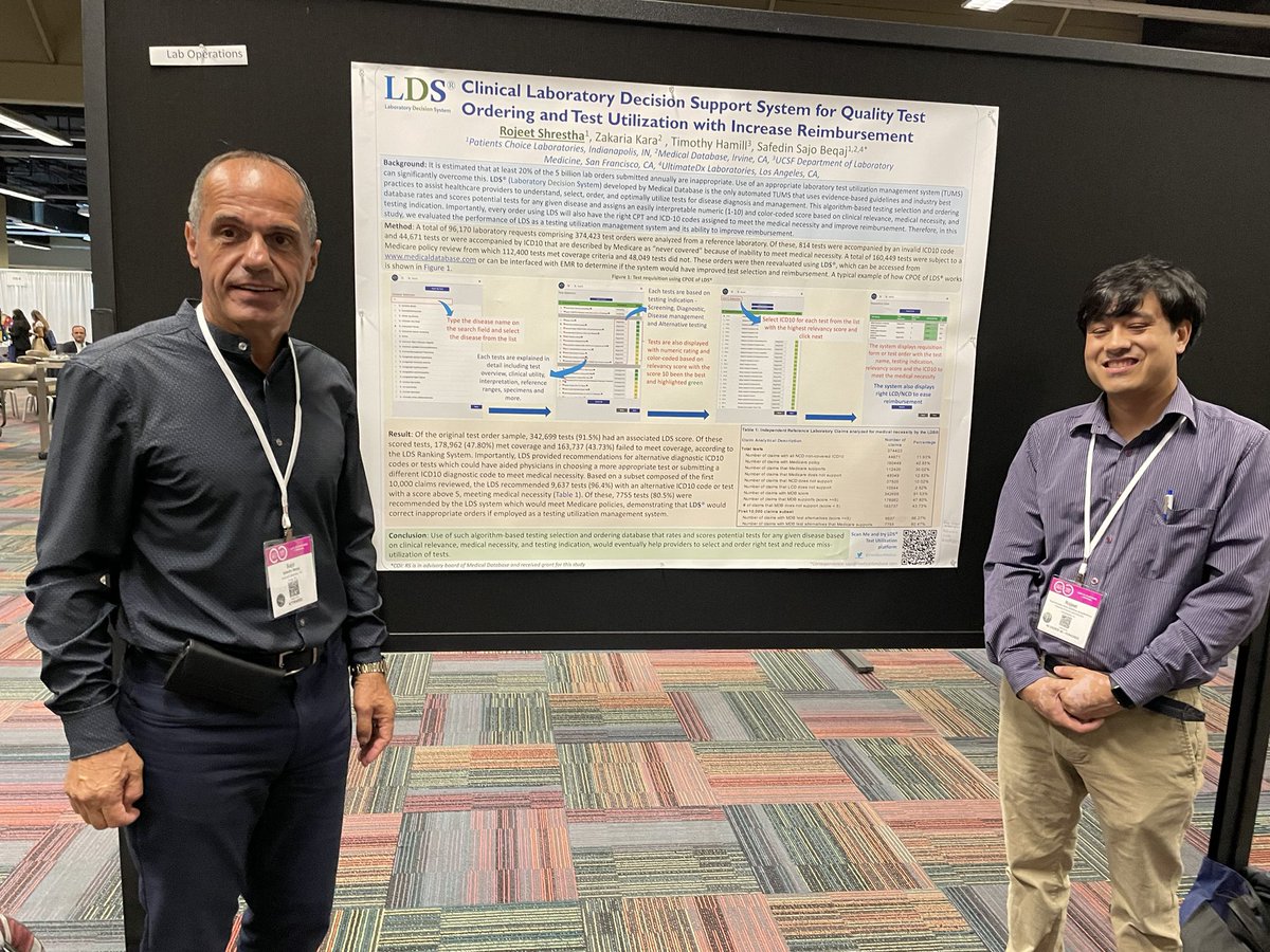 Rojeetshrestha's tweet photo. Very Fruitful #ASCP2022 meeting with tons of educational resources, opportunity to meet old friends and make some new one. #ASCP100 @ASCP_Chicago https://t.co/oXbBav0JPY