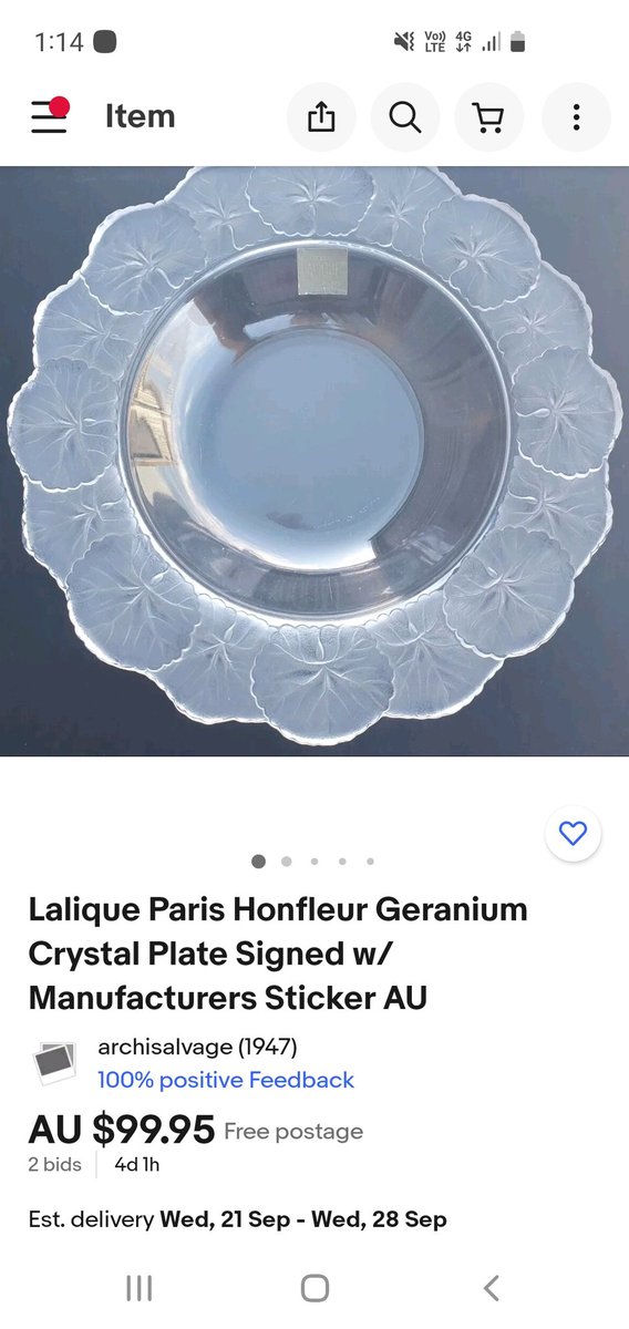 OzyReseller's tweet photo. Lalique at auction only a couple days to go! https://t.co/NheZqNuPLy