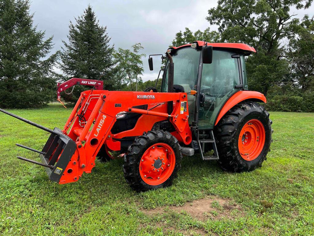 Greg Peterson on Twitter "2015 Kubota M7060 w/ 463.8 hours and loader sold for 40,000 Thursday