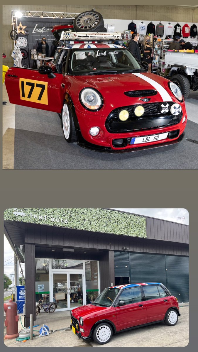 CustomLeaf's tweet photo. モンテちゃんJr.!
家族が増えました 笑
#leafauto #リーフオート #bmwmini #mini #minif56 #minicooper #minicoopers #minicooperf56 #icewire #ラリーモンテカルロ #ラリーモンテカルロmini #1967minicooper #ミラジーノ #ミラジーノカスタム https://t.co/DopRcERceR