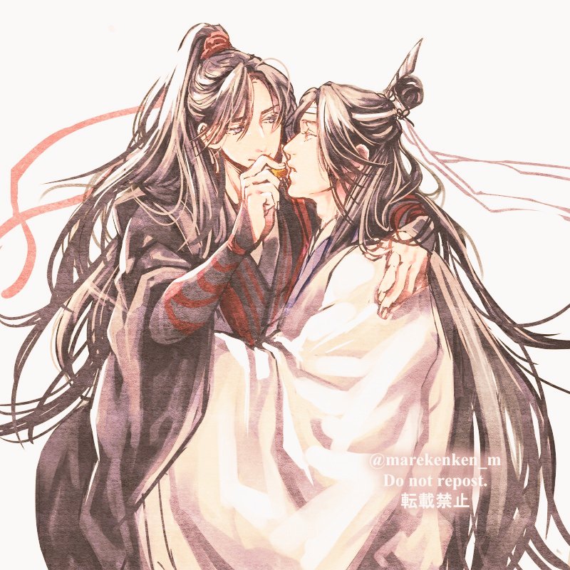 「らくがき。忘羨。#魔道祖師 #MDZS 」|稀のイラスト