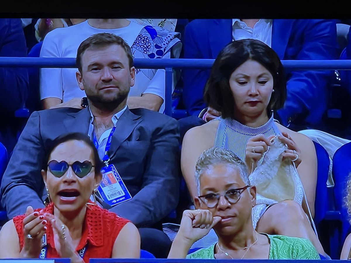 sschultz51's tweet photo. Tell you don’t like tennis without telling me you don’t like tennis #USOpentennis https://t.co/lOZvd7Js73