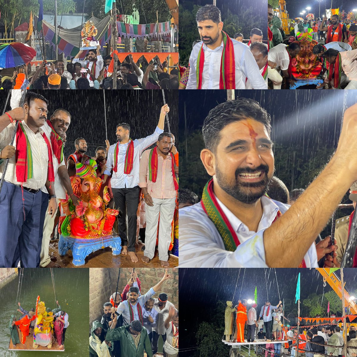 హుజురాబాద్ నియోజకవర్గంలో   గణపతి నిమజ్జన కార్యక్రమంలో <a href="/trspartyonline/">Bharat Rashtra Samithi</a> @KTRTRS