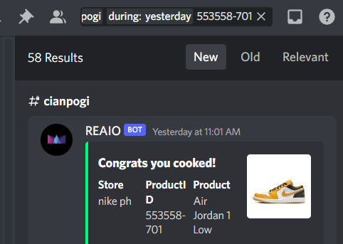 webhook got ratelimited. free checkout links for the group for lunch money profit

<a href="/sutil_v2/">Sutil 2.0</a> 
<a href="/RE_AIO/">REAIO</a> 
@OculusProxies @Leafproxies