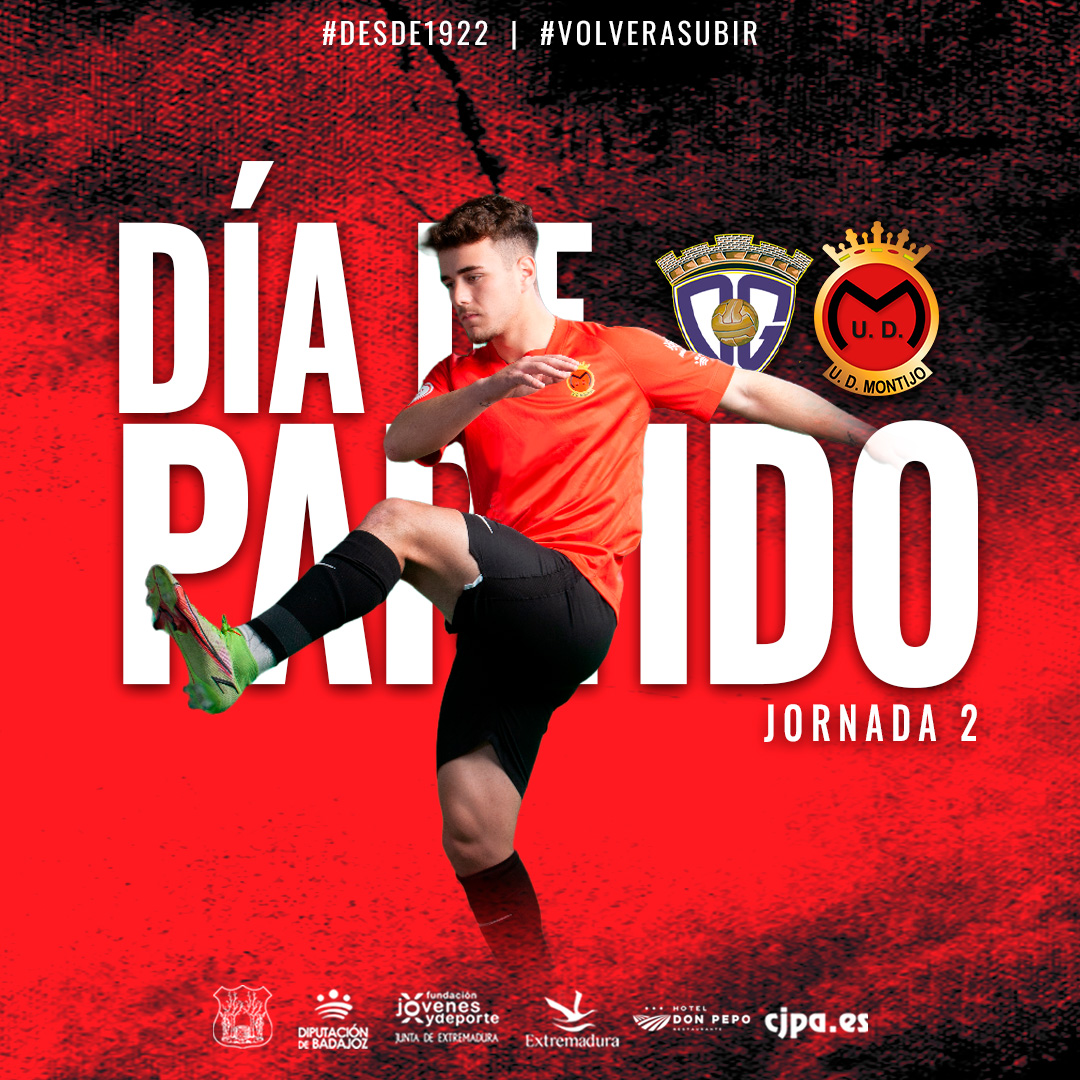 UDMONTIJO's tweet photo. ๐ ยก๐๐๐ ๐๐ ๐๐ฬ๐ ๐๐ ๐๐๐๐๐๐๐! ๐
๐ #2ยชFederaciรณn - #J2
๐ @deporguada
๐ 10/09 - ๐ก 18:30h
๐๏ธ Pedro Escartรญn
#VolverASubir | #Desde1922 https://t.co/YfUbi5r89o