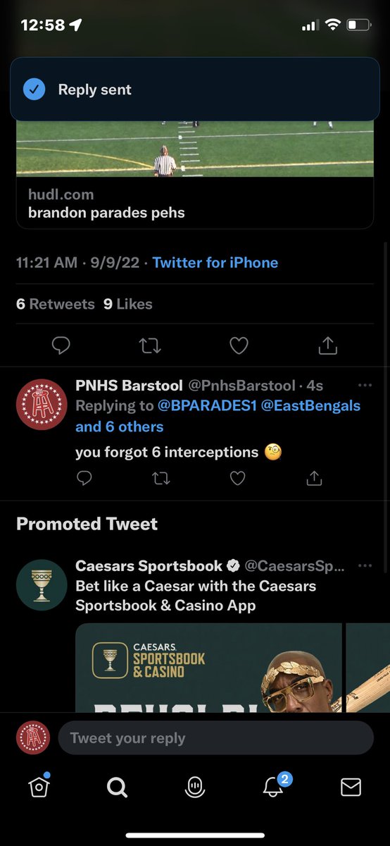 PNHS Barstool tweet media
