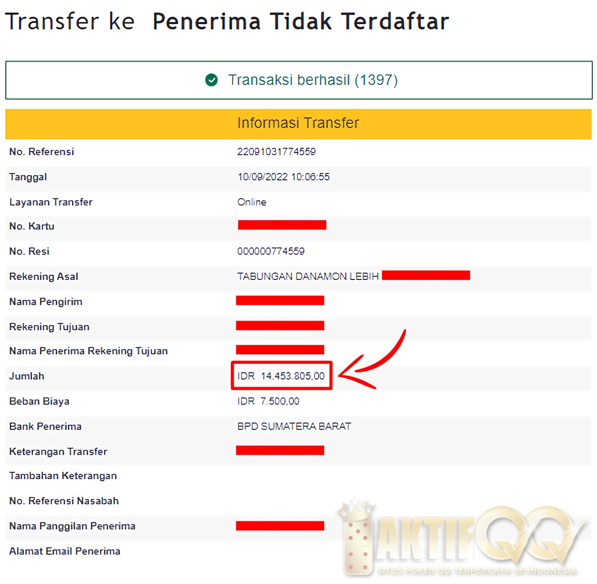 aktifqq88's tweet photo. Main Games BandarQ di AKTIFQQ dan Menangkan hingga Jutaan Rupiah 🤑     

Daftar Link ID Gacor >> https://t.co/sYOvvlyhE0

Bonus Cashback Setiap Hari 0.5% 
Bonus Referral Seumur Hidup 20% 

#aktifqq #agenpoker #pokeronline #dominoqq #bandarq #domino99 #bandar66 #situsjudionline https://t.co/u8Y2Iijav2