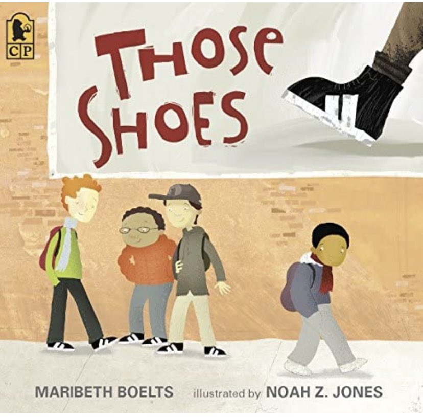6th graders started off their Friday morning with literacy partner conversations! After completing a stop and jot on the book “Those Shoes”, students collaborated and communicated about their findings! #communicationiskey #pioneerpower 🗣🤓📖📓📝