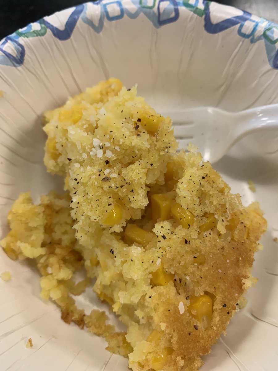 Showing off a little. 😀 Baked corn was delicious. Nicely done J