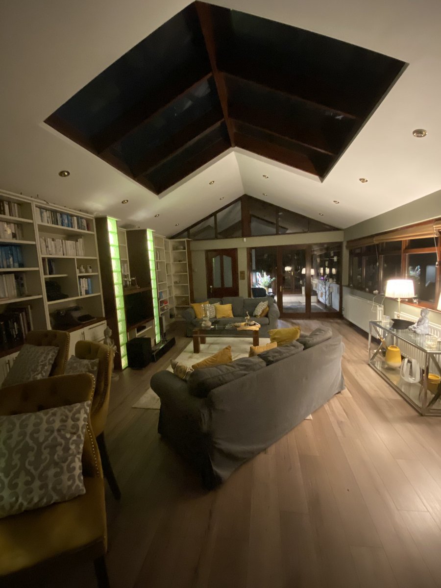 Twenty-two years ago, we added this room to our home. It’s not my home anymore, and ‘we’ long since has been ‘me’ and S, but I’m always delighted I still get to stay here often, and that a loving friendship endures. With occasional bickering. That’s good too. 😄