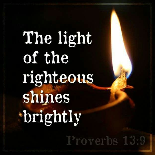 CraftKrz's tweet photo. 🪔🪔 Proverbs 13:9🙏🙏
   The light of the righteous 
            shines brightly
  But the lamp of the wicked 
            is snuffed out https://t.co/UtP94OYKyr