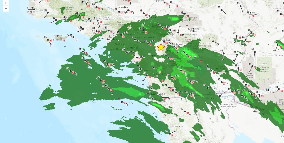 BCWildfireHelp's tweet photo. #CAwx | #FairviewFire #RiversideCo
4:30pm - Storm Check #TSKay #Kay
👉Yellow star is Fairview Fire area
👉No obs of storm stall
👉No obs of lightning
🟥Wind
⬛️Temp
🟩Precip https://t.co/Xi5ZrBoW8s