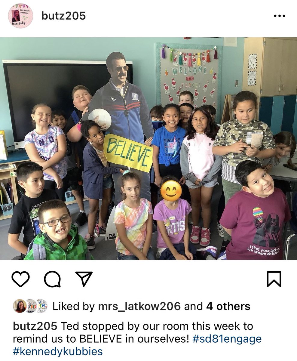 Love seeing the staff embrace the Ted Lasso messages from our opening Institute Day in-service!