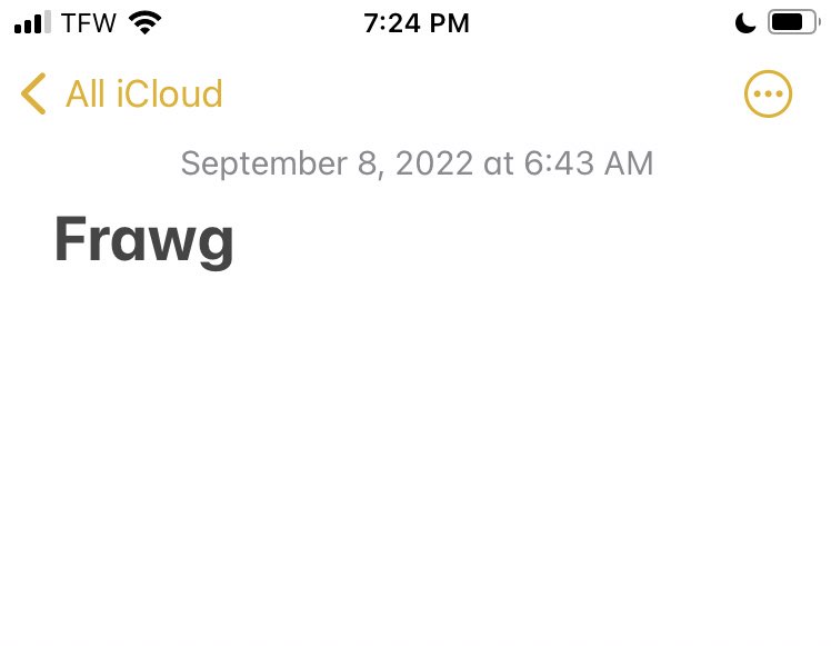 abbycyphert's tweet photo. I remembered that as soon as I woke up yesterday I wrote something “really important” in my notes app so I wouldn’t forget it. And I was pretty sure it was work related. Anyways I opened my notes and this is what it was https://t.co/T6WpDqpygI