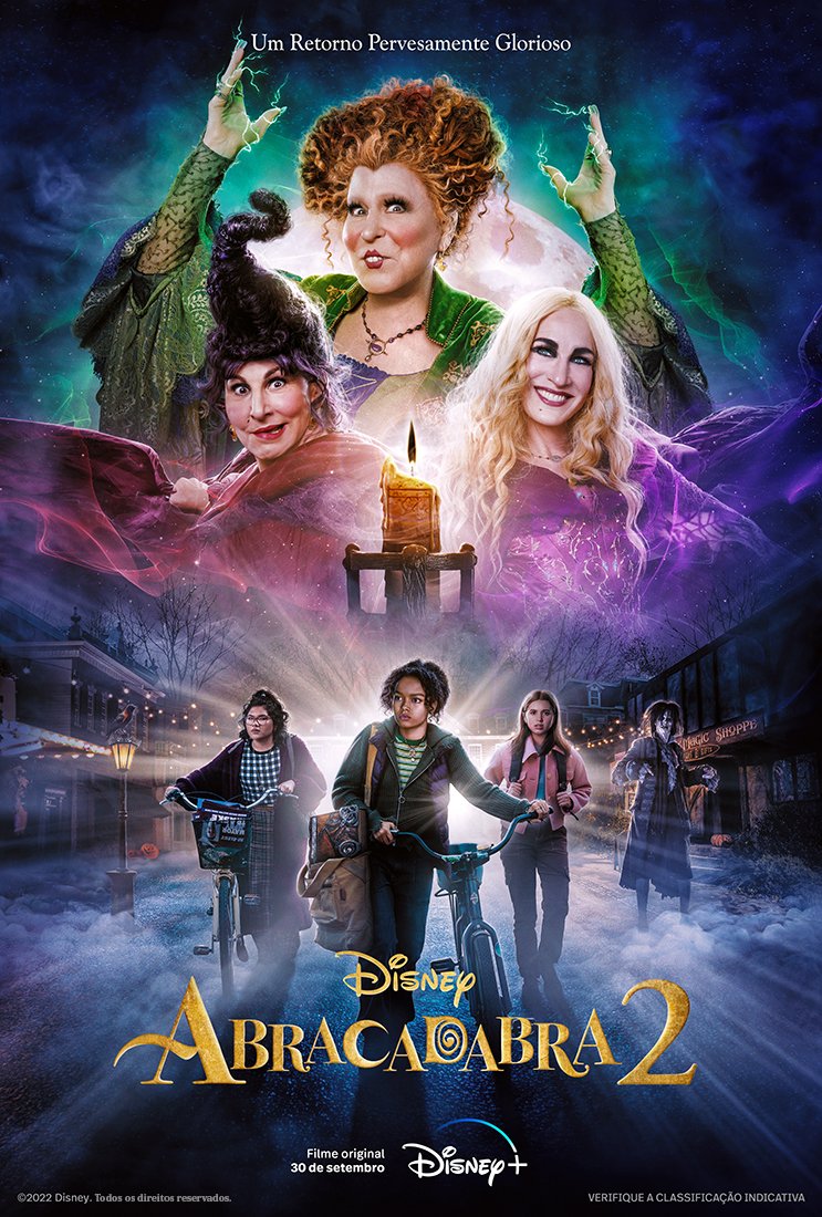 Abracadabra 2  As irmãs Sanderson estão de volta no novo trailer divulgado  na D23 - Cinema com Rapadura