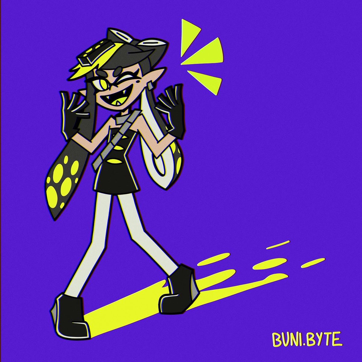 BuniByte's tweet photo. Callie🦑
#Splatoon3 #Splatoon #callie #nintendo https://t.co/nxiLpvdwcK