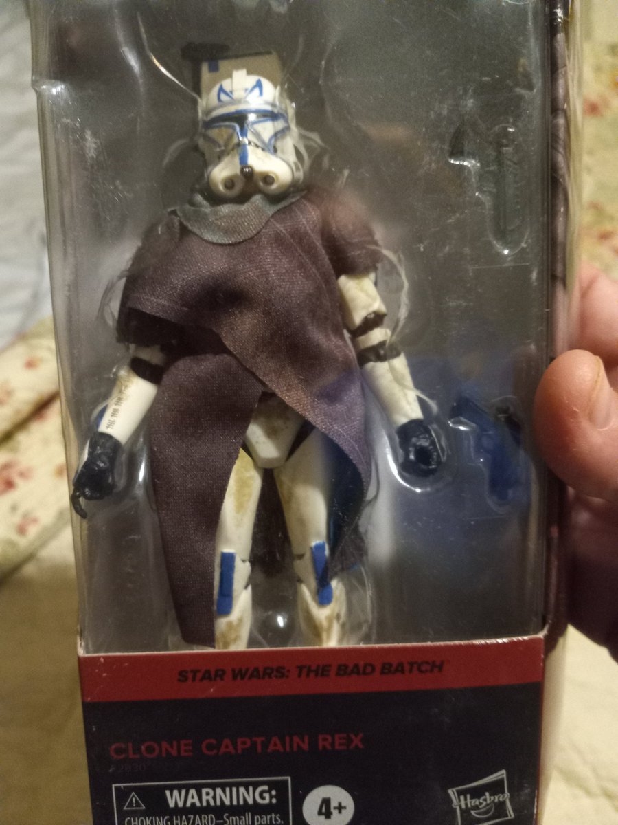 morphofan's tweet photo. HE'S HERE!!! #Rex #CloneCaptainRex #StarWarsTheBlackSeries https://t.co/xZqnP9X0bE