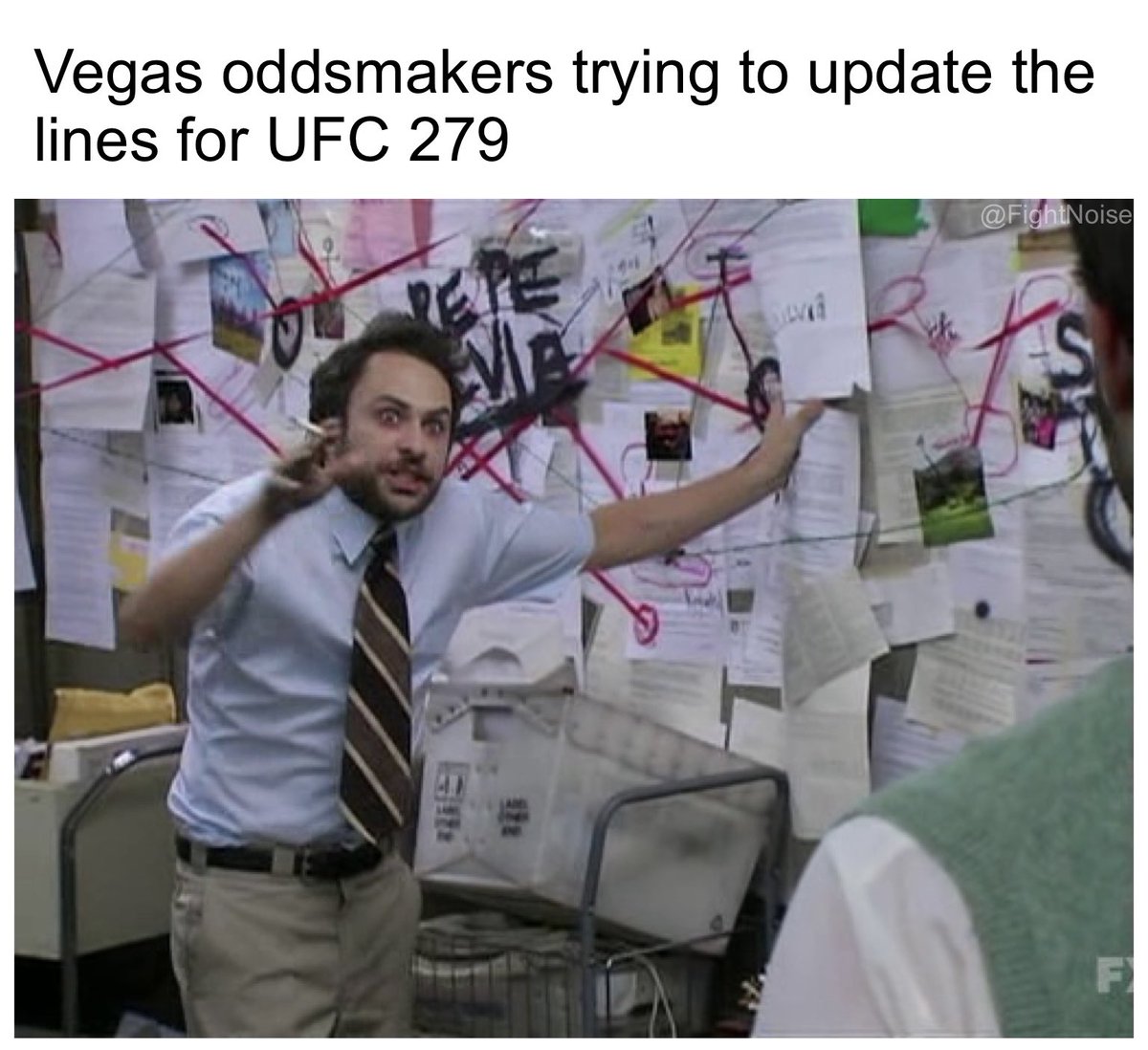Gonna be a late night. #UFC279