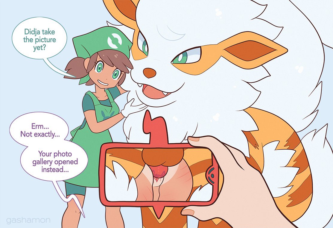 PokemonRental's tweet photo. “Training” the Pokémon is regular business at the Ranch. They need to be intimate and familiar with trainers to perform their duties, after all. https://t.co/fOznUF53WL