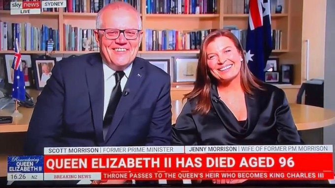 AlexGiurt's tweet image. Introducing … The secretly-sworn-in King and Queen Consort.