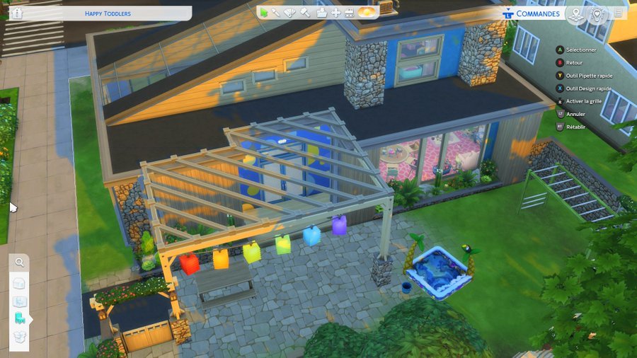 amethysteelixir's tweet photo. #Sims4 #TheSims4 #XboxShare #ShowUsYourbuilds #ConstructionMode #Nursery #Kids #Toddlers #Children #RecreationCenter #RecreationPark #Fun #Garden #HappyToddlers #Garderie #Crèche #CentreDeLoisirs #Jeux https://t.co/gx3j58858w