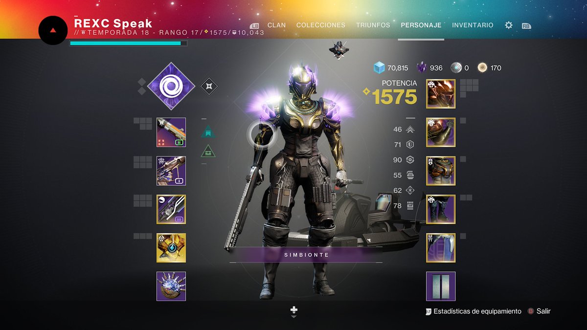 FernandoRexc's tweet photo. Es lo mejor que pude hacer de oro #GoldForSeptember #Destiny2 https://t.co/GykoDQ2Dnv