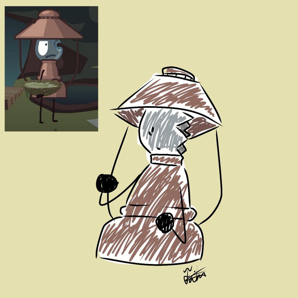 ARandomFailure's tweet photo. Startin up a art Twitter account. I decided to draw Airy since he's just so nice and sweet even tho he legit trapped people from their livelihood but oh well ┐⁠(⁠´⁠ー⁠｀⁠)⁠┌ #hfjone #airyfanart #oneobjectshow https://t.co/RSpw4vxD0L