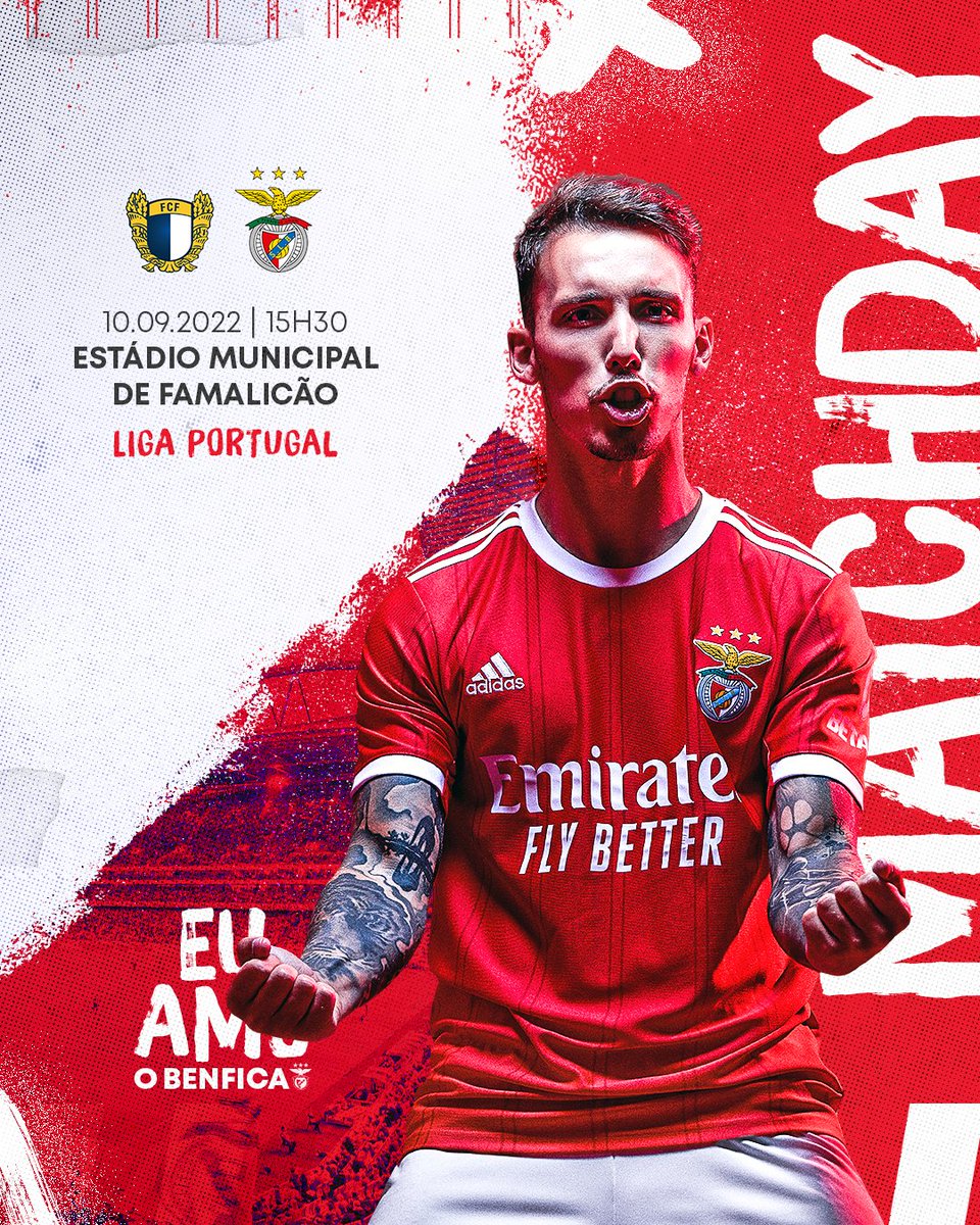 ⚽ FC Famalicão vs. SL Benfica 
🏆 6.ª jornada da #LigaPortugal
🕗 15:30
🏟 Estádio Municipal de Famalicão 
📺 Sport TV 1

#FCFSLB #EuAmoOBenfica