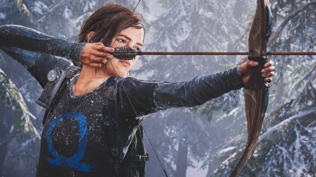 SonySantaMonica's tweet photo. Thank you so much to our friends over at @Naughty_Dog for putting a piece of God of War Ragnarök into #TheLastofUsPartI 💙 https://t.co/Ap3QIXfaKW