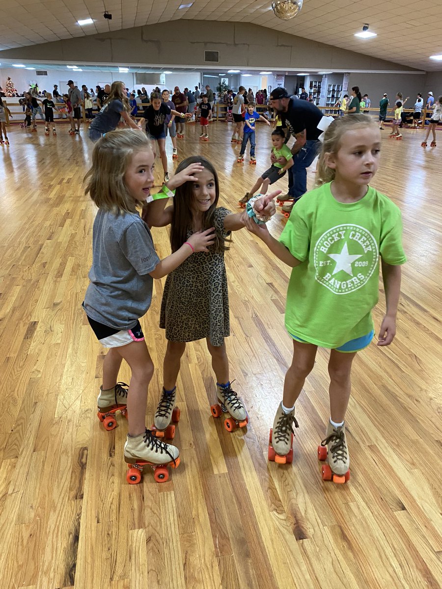 What a fun time at RCE’s Family  Skate Night!!!! Thank you to our amazing PTO for this awesome event! 💚🤎 #oneRCE