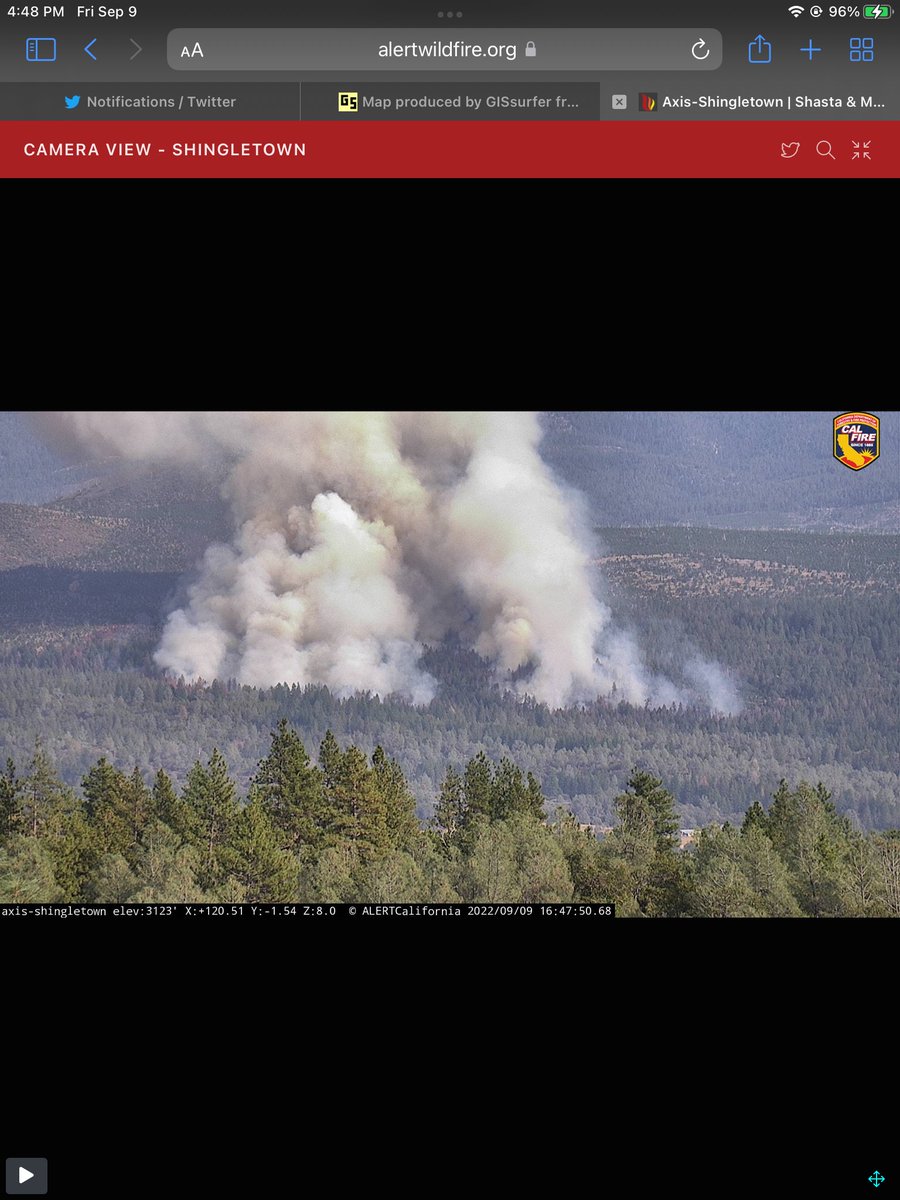 #ForwardFire

Shingletown cam is back up, 4:45 PM. 🥳🥳🥳