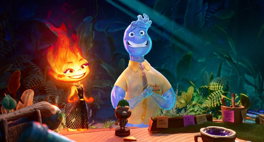 Disney and Pixar's Elemental Cast, First Look Revealed at D23 Expo