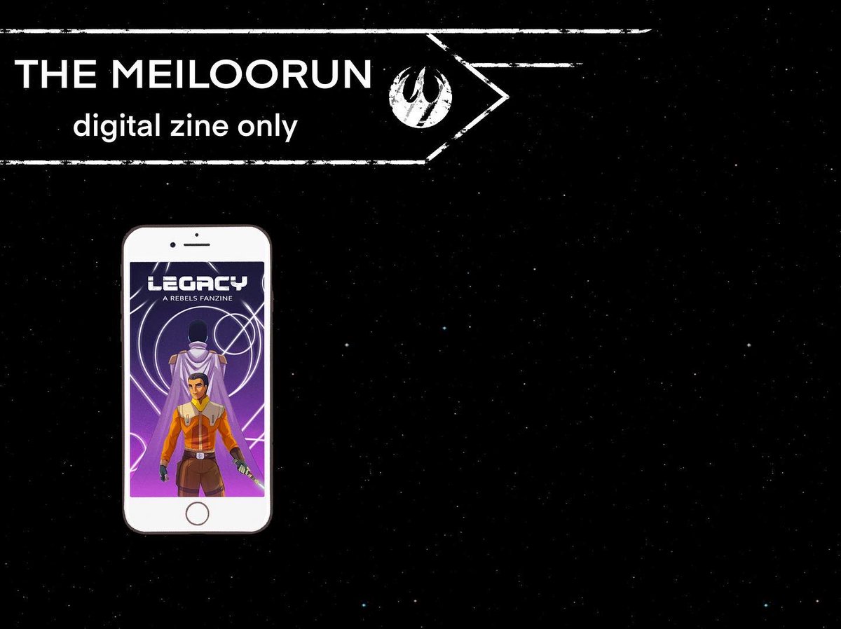 rebelsfanzine's tweet photo. •PRE-ORDERS FOR LEGACY: A REBELS FANZINE OPEN SEPTEMBER 14TH!•

Enjoy 80+ pages of Star Wars Rebels content including:
- 6 amazing short stories accompanied by spot illustrations
- 36 fully illustrated pages
- Tons of amazing merch!

1/2 https://t.co/Ofpyv0j679