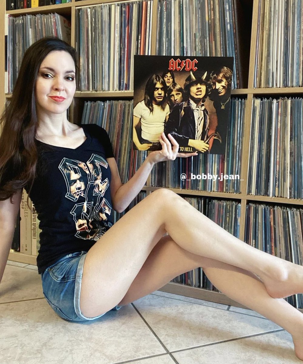loudtrax's tweet photo. AC⚡️DC helps _bobby.jean_ take on the day. Which AC⚡️DC song is your go-to? Tons of @acdc merchandise available at https://t.co/6Q4HrAVjj7 to add to your collection! https://t.co/iLxCaSFgva