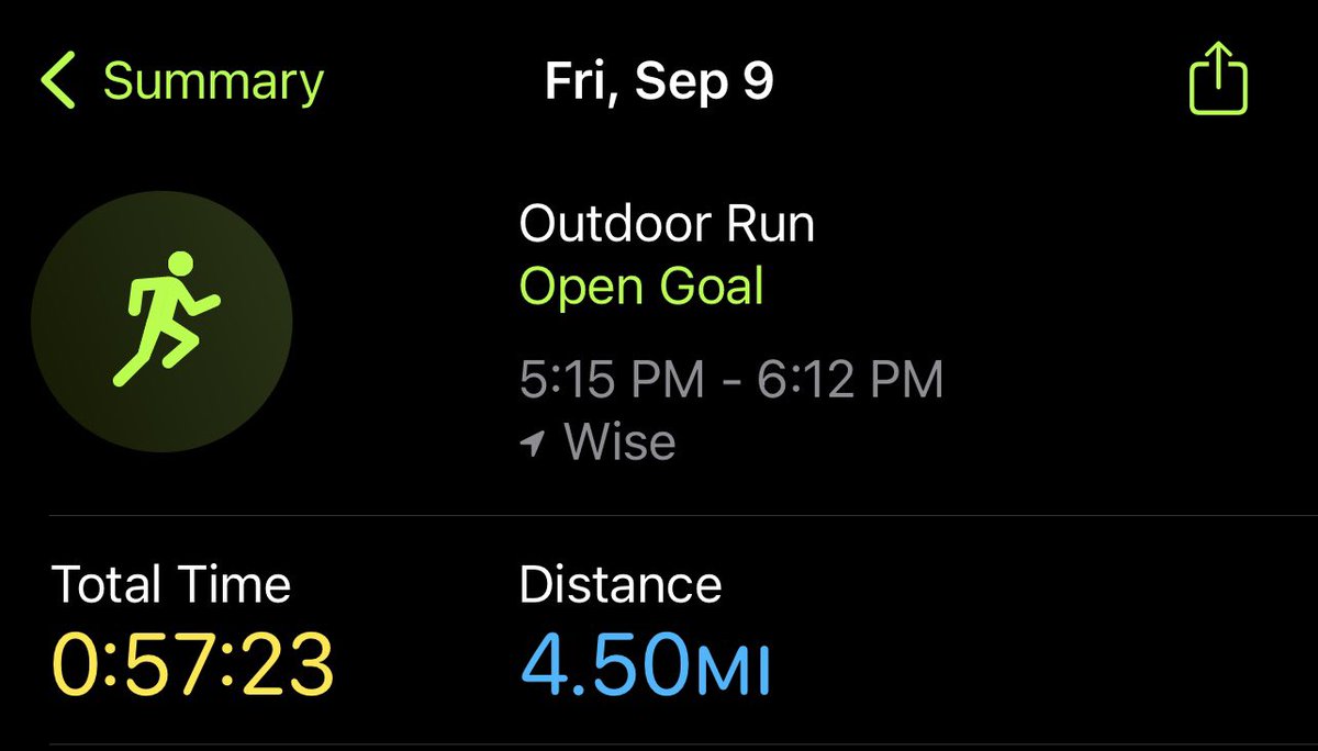 It might have been slow, but I did it.  #finishelizasrun