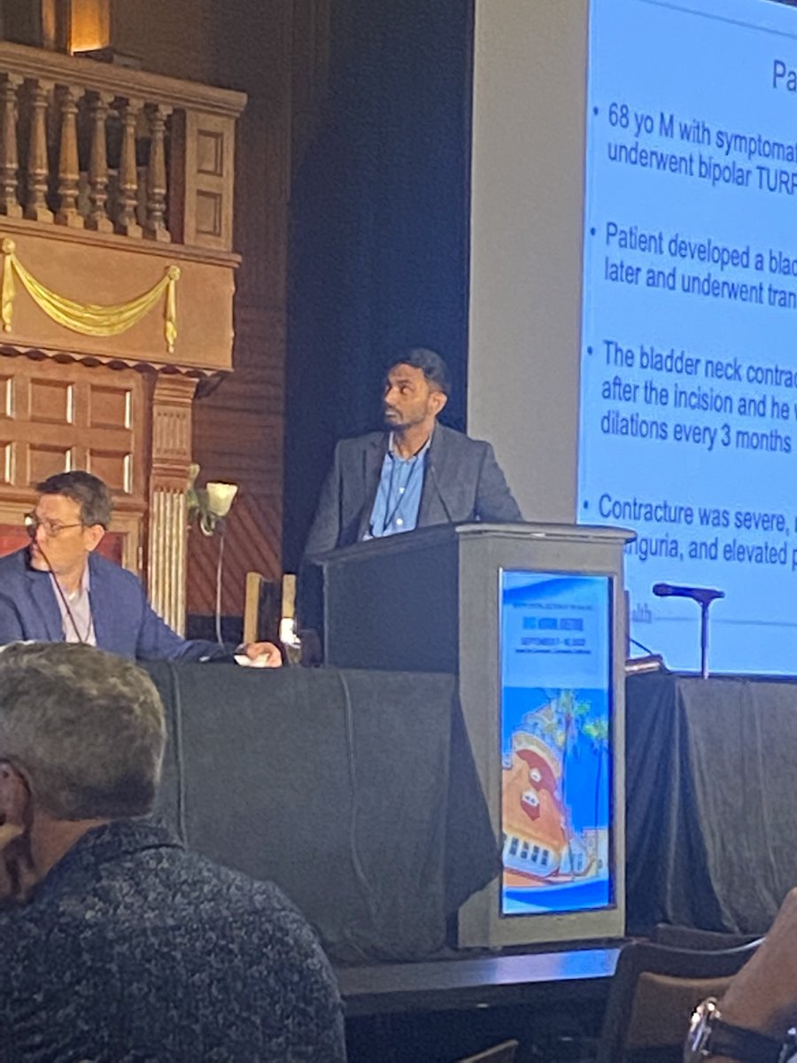 UTMBUrology (@utmburology) on Twitter photo Not be left out, <a href="/AdiSrinivasan_/">Aditya Srinivasan, MD, MPH</a> made it to the podium today at the <a href="/SCSAUA/">South Central Section of the AUA</a> to present work done alongside <a href="/NickSreshta/">J. Nicholas Sreshta, MD, FACS</a> in bladder neck reconstruction after failed TUIBNC. Great work! Not be left out, <a href="/AdiSrinivasan_/">Aditya Srinivasan, MD, MPH</a> made it to the podium today at the <a href="/SCSAUA/">South Central Section of the AUA</a> to present work done alongside <a href="/NickSreshta/">J. Nicholas Sreshta, MD, FACS</a> in bladder neck reconstruction after failed TUIBNC. Great work!