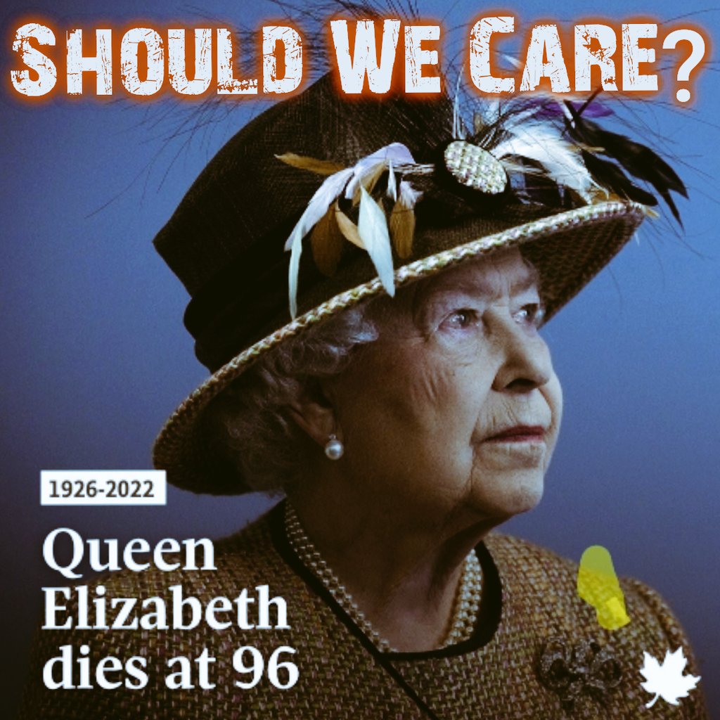 Nikosak's tweet photo. Really an honest question.  In a world where we common folk lose people daily and are insignificant in the world's view, why do we mourn a figurehead that symbolizes and is the last semblance of the Tyrannic British Empire from years past?  #QueenElizabeth #AbolishTheMonarchy https://t.co/INKuYIrMXq
