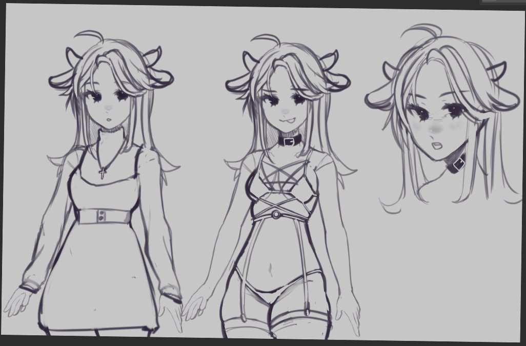 yumpuuz's tweet photo. new oc! havent named her yet tho #nsfwart https://t.co/2BxEBE6PND