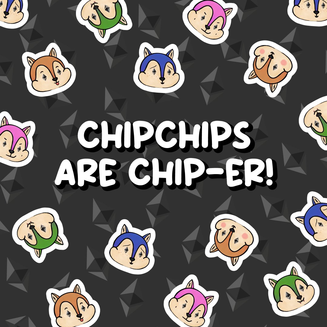 chipchipNFT's tweet photo. Our contract is ERC721A, which guarantees much cheaper tx costs than the usual ERC721, so you guys can rest assured you won't be spending too much gas in the minting process 🐿️🐿️🐿️

#ChipChip #NFTCommunity #NFTs #FreeMint #ERC721A #EthereumMerge #Ethereum #NFTdrops https://t.co/uwfeNozCte