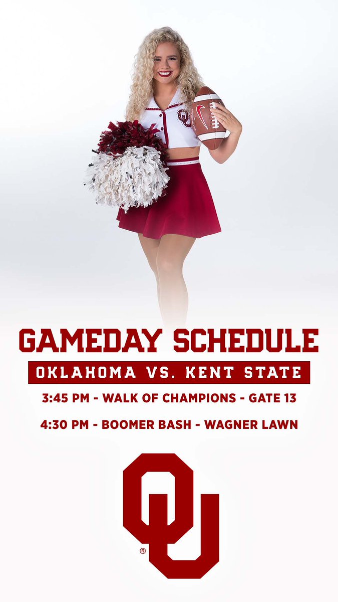 B🏈🏈MER! Where to find us on #Gameday #Sooners #BoomerSooner