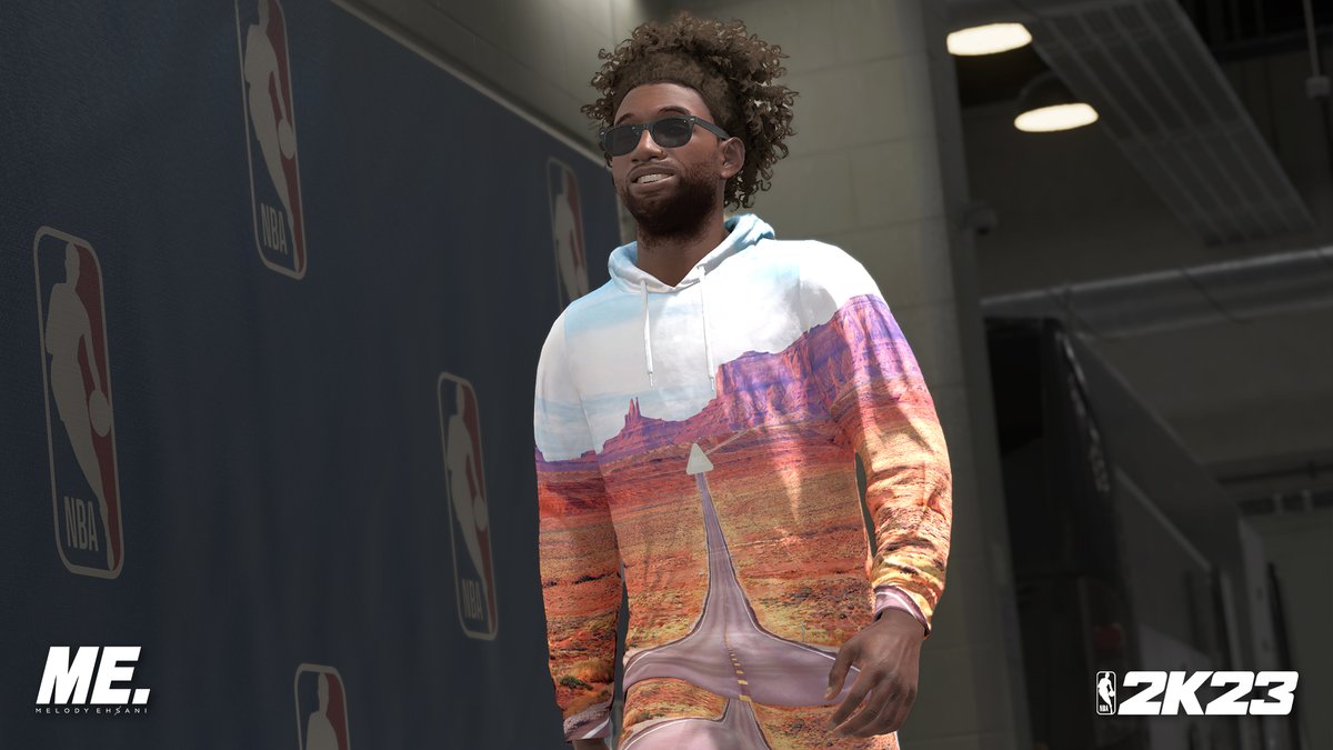 NBA 2K on X: New apparel just dropped ft. @MELODYEHSANI, @justdon, &  @themarathonclo 💧 Grab yours today at SWAGS  / X