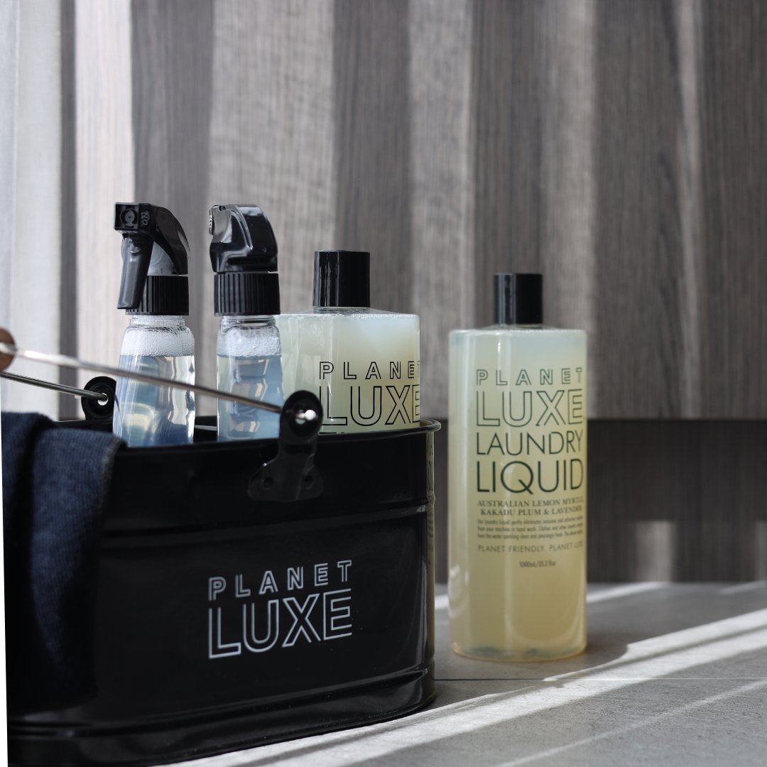 A beautiful blend of Australian Lemon Myrtle, Kakadu Plum and Lavender. #PlanetLuxe
Clothes and other laundry emerge from the water sparkling clean and pleasingly fresh. The planet rejoices. #WellbeingIsland🏝️ #planetfirst #noplanetb #Cleanplanet #cleanhome #naturalcleaners