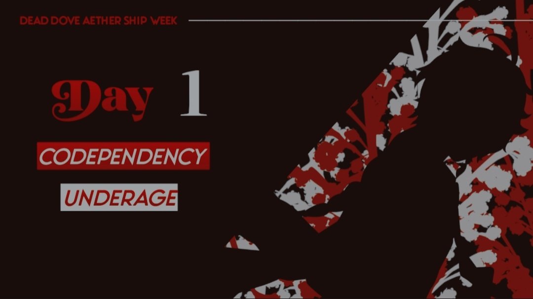 deadoveaether's tweet photo. It's finally here! Welcome to #DeadDoveAetherShipWeek!

Here's the list of the prompts for DAY 1! ♡

Let's have a great time enjoying all the great content prepared for this dark event dedicated to the hot characters and our sunshine Aether. ♥︎ https://t.co/dW0mXWjpIg