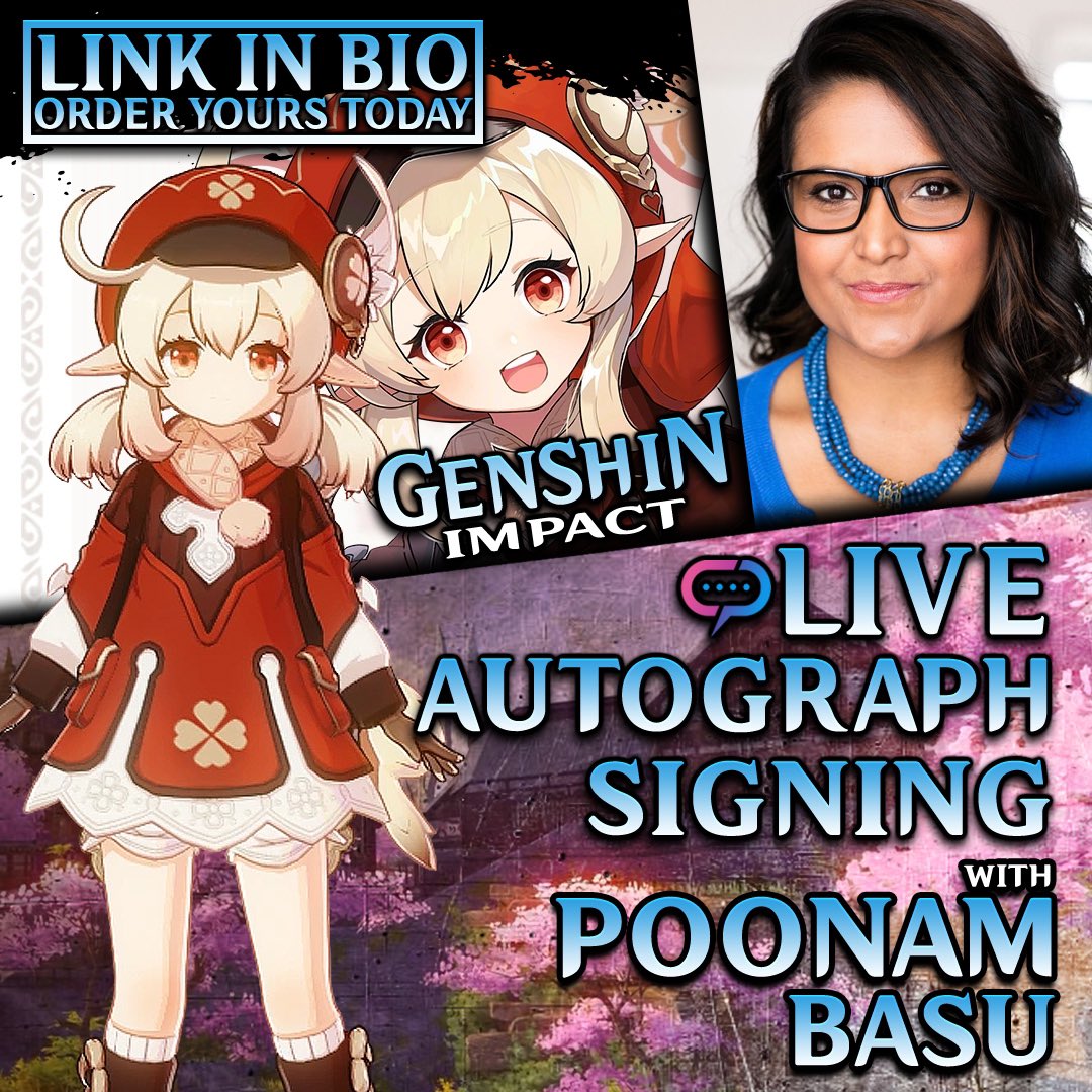TaDaDa! Another #Genshinlmpact #streamily virtual signing! I’m signing live on TikTok Sept 17 at 12PT! See you there! #klee