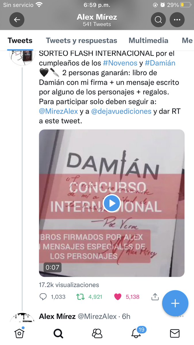 JDynkym's tweet photo. @MirezAlex @dejavuediciones Listo ❤️🫶🏻 https://t.co/bQURGIjnlS
