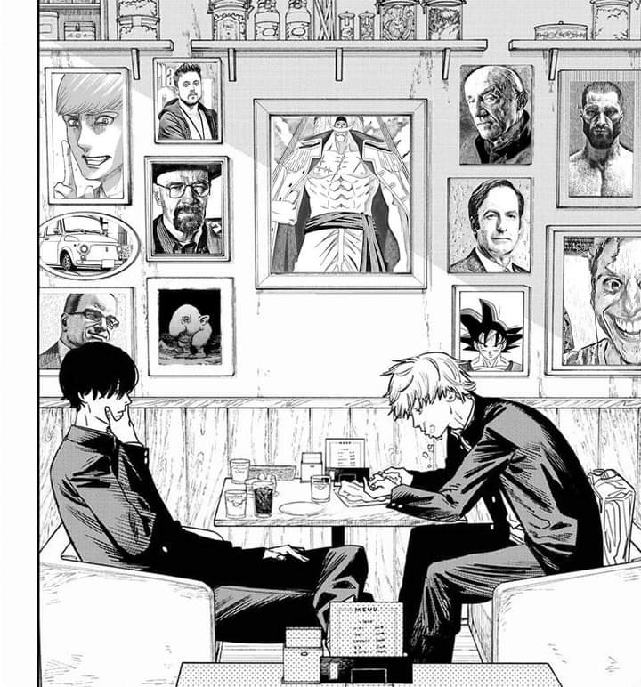 kudousushi's tweet photo. This Chainsaw Man manga panel goes so hard. https://t.co/kVVgSl9ahv