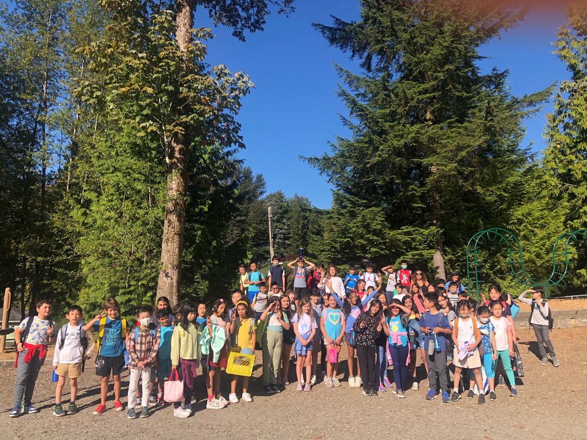 These Gr 4 students <a href="/westcot_school/">Westcot School</a> <a href="/firouzehv/">Firouzeh</a> <a href="/MsHayleywatson/">Hayley Watson</a>  were grateful to start their day with The Amazing Race #westvaned style.  We are privileged to learn, work and play in this beautiful space.  Thank you to our District PL leads Amber and Erin for the inspiration!