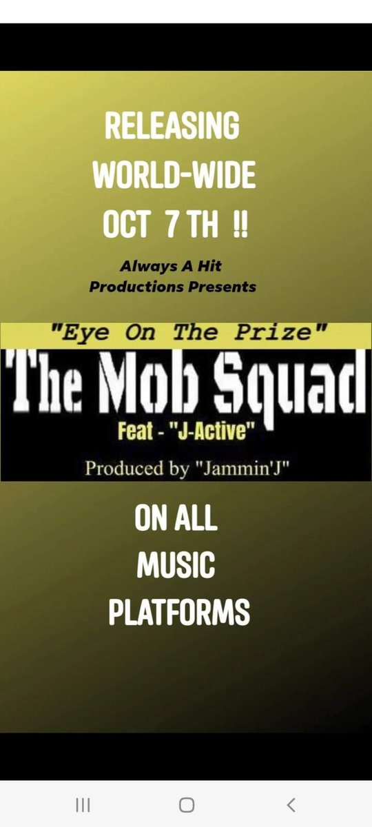 GotchaBackMgmt's tweet photo. It's about to GO DOWN!! The Mob Squad is coming to your town!! #Releasing October 7th, 2022 #Hot #New #Music #Dropping #WorldWide https://t.co/EWviwnPEls